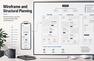 Responsive website development for desktop tablet and mobile