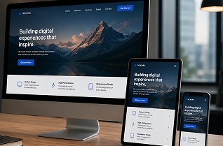 Responsive Development Desktop tablet & mobile ready