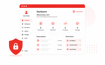 Secure Client Portal Development Service