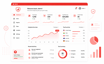 Smart Admin Dashboard Solutions Service