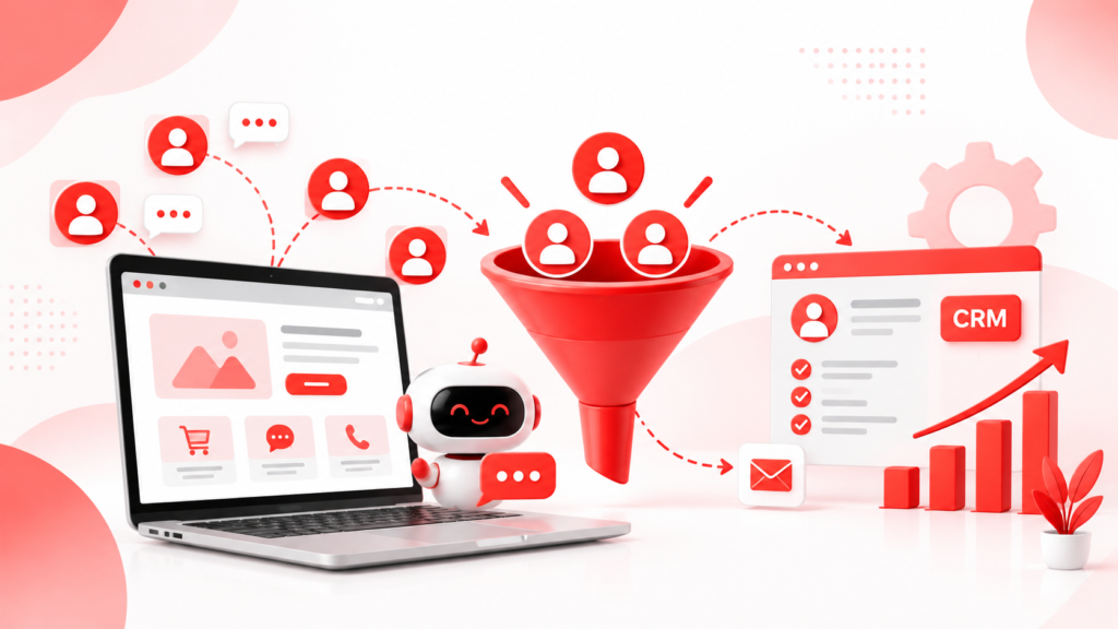 AI Lead Generation in 2026 How to Turn Your Website Into a 247 Sales System